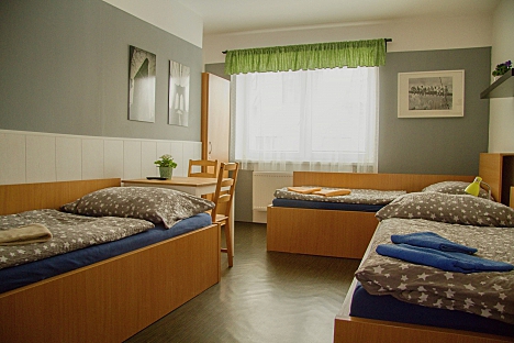 Three-beded room